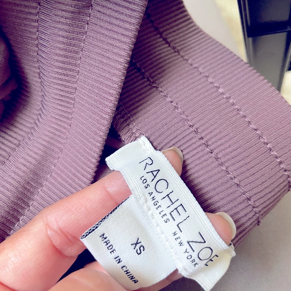 RACHEL ZOE joggers size XS pretty purple tone with pockets